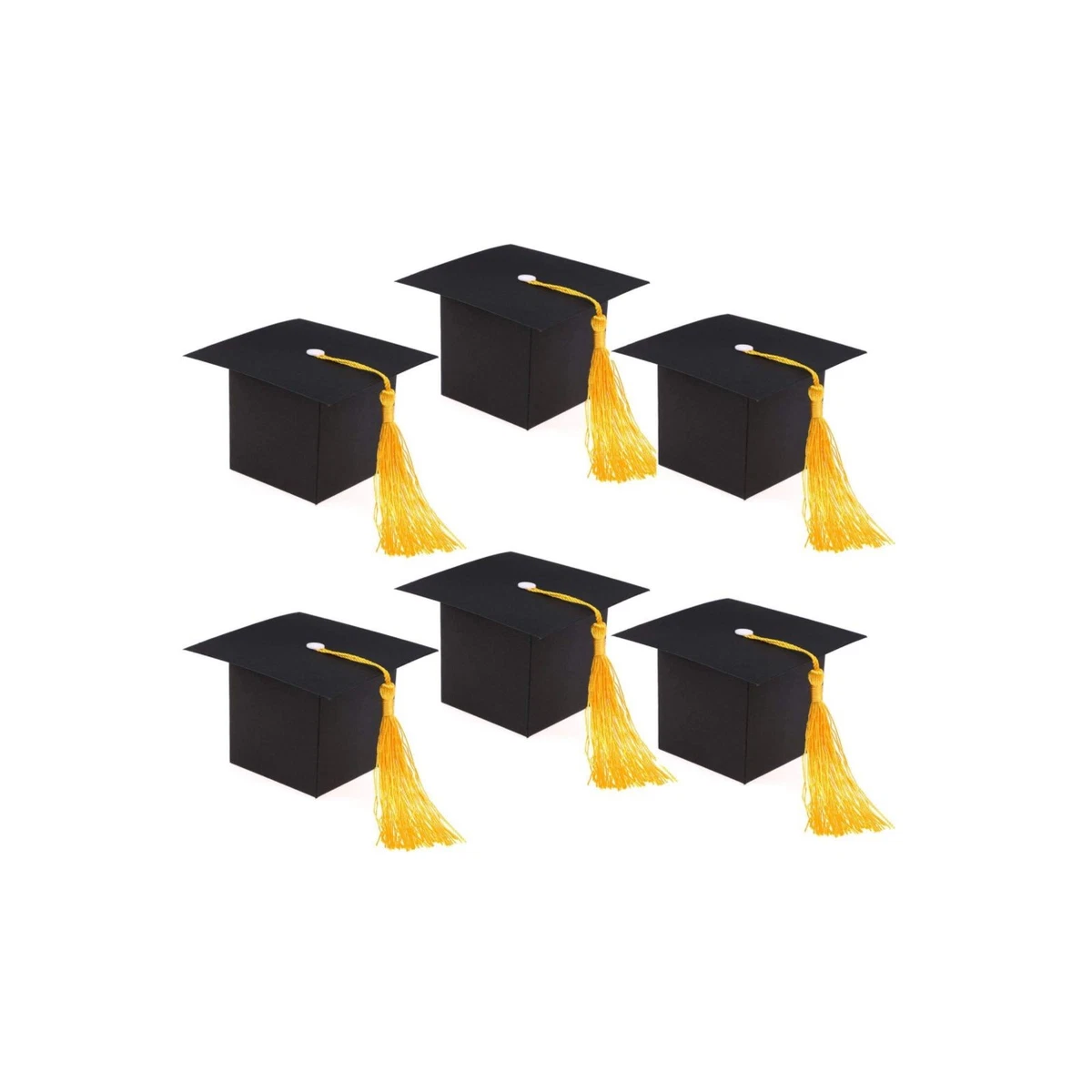 Scatolina portaconfetti Tocco Laurea pergamena con bacche Completo