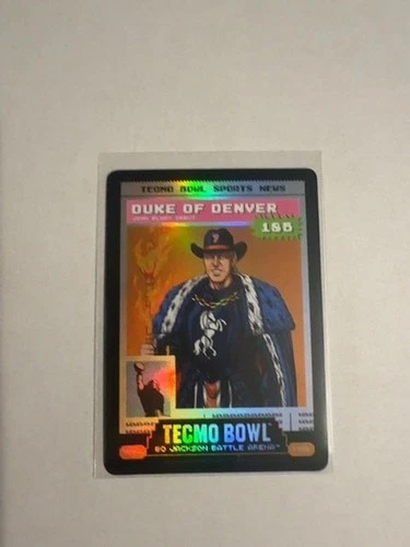 2026 Bo Jackson Battle Arena Duke of Denver (John Elway) Fire Tecmo News #N270