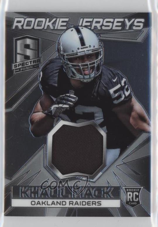 Khalil Mack Panini Spectra Rookie Jerseys #RJKM Base