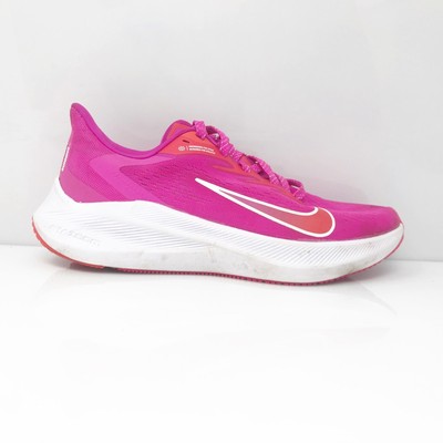 Nike Womens Air Zoom Winflo 7 CJ0302-600 Pink Running Shoes Sneakers Size 6.5