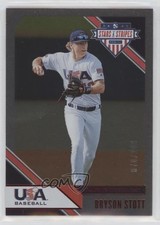 2020 Panini USA Baseball Stars & Stripes Longevity Ruby 70/249 Bryson Stott 0x0k
