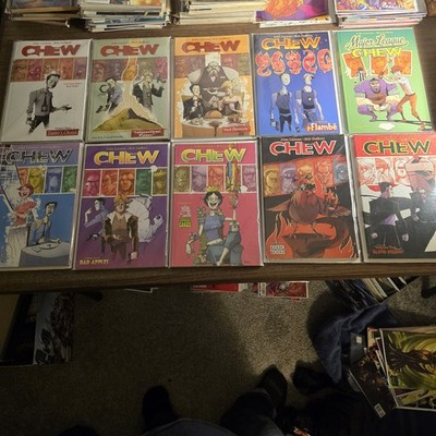 TPB CHEW Vol. 1 2 3 4 5 6 7 8 9 10 LOT SET RUN Image Comics 2009 Trade Paperback