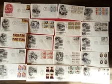 1980's First Day Covers Lot Of 20