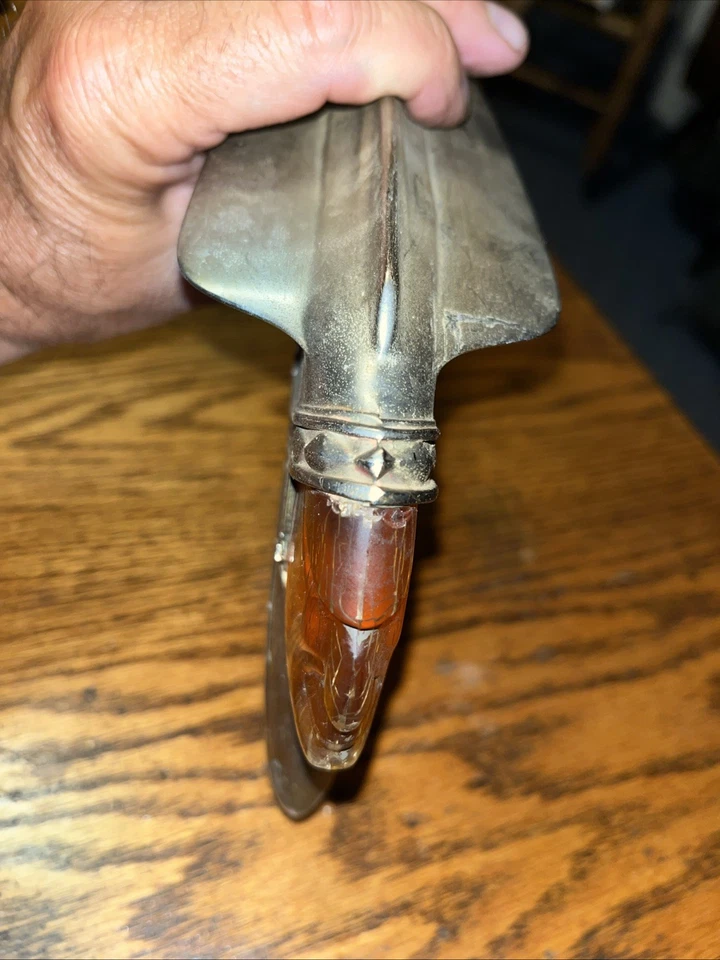 Pontiac Chief Chieftain Lucite 1949 cara capucha adorno Hot Rod Rat Rod antiguo Foto 3 de 4