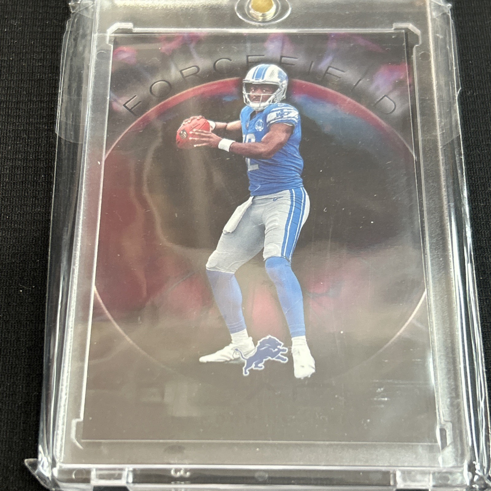 2023 Panini Black - Forcefield Hendon Hooker #FOR-8 (RC) Case Hit SSP