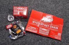 Open Box New H-E-B Brand Shop Key Chain Cafe Olé By HEB Coffee Keychain