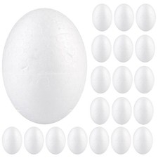 50pcs Fake Eggs DIY Craft Eggs Fake Eggs for Painting Craft Eggs DIY Easter