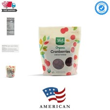 Organic Dried Sweetened Cranberries, 8 Ounce
