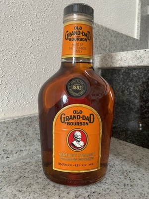 alte Flasche Old Grand Dad Bourbon Whiskey 0,7 L