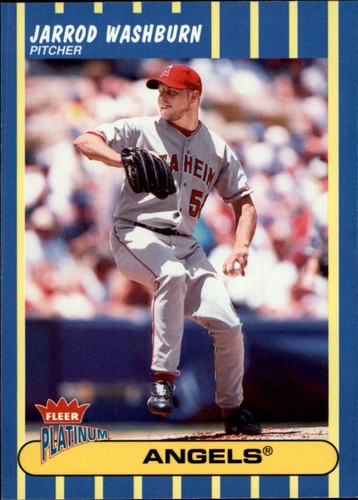 2003 Fleer Platinum Jarrod Washburn #87 card