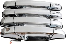 4PCS Exterior Chrome Door Handle for 2007-2014 Chevy Silverado Suburban OPEN BOX