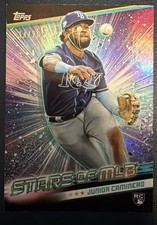 Junior Caminero 2024 Topps Series 2 Stars of MLB Black Refractor /25 #CSMLB-50