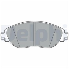 Satz Bremsbeläge Bremsklötze vorne für VW Arteon 3H7 3H9 Golf 8 CD1 CG5 | 244