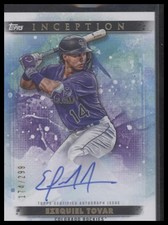 2024 Topps Inception - Base Rookie and Emerging Stars Autographs Ezequiel Tovar