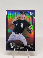 Jimmy Lambert 2016 Bowman Chrome Purple Refractor /250 #BDC-17