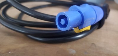 6ft Blue PowerCon NAC3FCA to male Edison Power Cord Connector Cable 15A