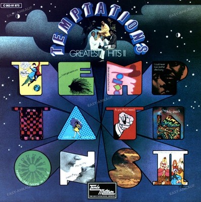 The Temptations - Temptations Greatest Hits Vol.2 LP (VG) .