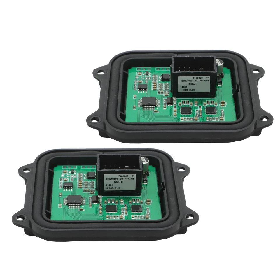 2 peças para 2007-2012 BMW 328i 335i X5 X6 Z4 farol adaptativo módulo de controle TMS - Imagem 3 de 4