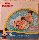 Baby/Toddler Pool Float Watercraft Inflatable Mickey Mouse Disney Jr 6-18M NIB — photo 1