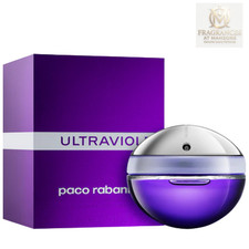 Paco Rabanne Ultraviolet Woman EDP 80ml- Fruity Floral Spicy Vanilla, New Sealed