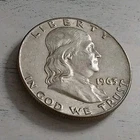 1963-D XF Franklin Silver Half Dollar #3 (No Combined Shipping)