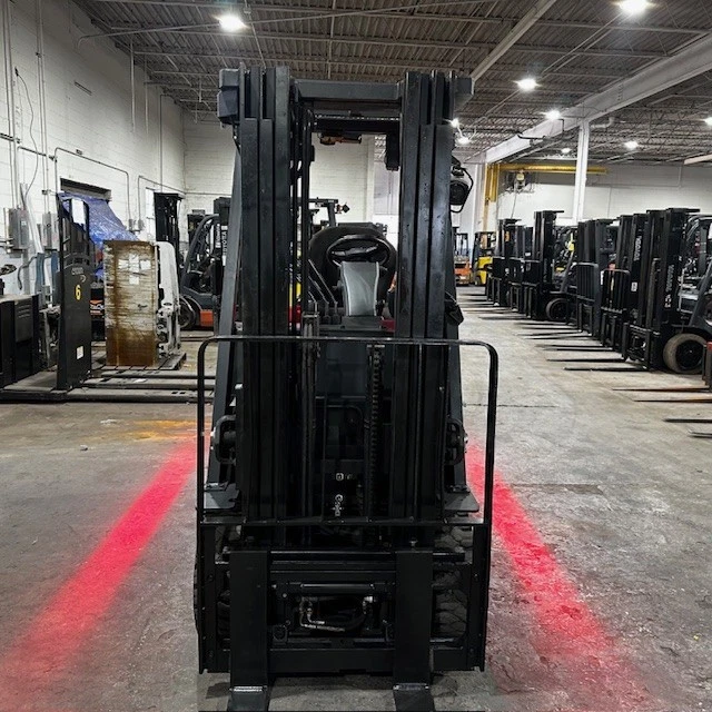 2021 Raymond 4750C50 5000lb Used Electric Forklift Triple Mast Sideshift - Image 4 of 4