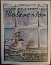 Introduction To Watercolor 1995 Paperback Scheewe Art Workshop Susan Brown