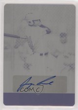2018 Leaf Ultimate Draft Printing Plate Black 1/1 Jordyn Adams #GLR-JA2 Auto 7eo