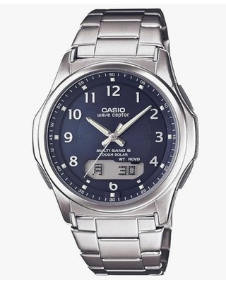 Casio WAVE CEPTOR WVA-M630D-2A2JF Radio Solar Silver Watch