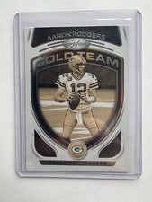 Aaron Rodgers 2021 Panini Certified Gold Team Insert #GT-5 Packers NFL Football