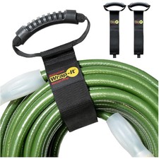 Weather-Resistant 28” Hook & Loop Storage Straps - 2-Pack for Easy Organization