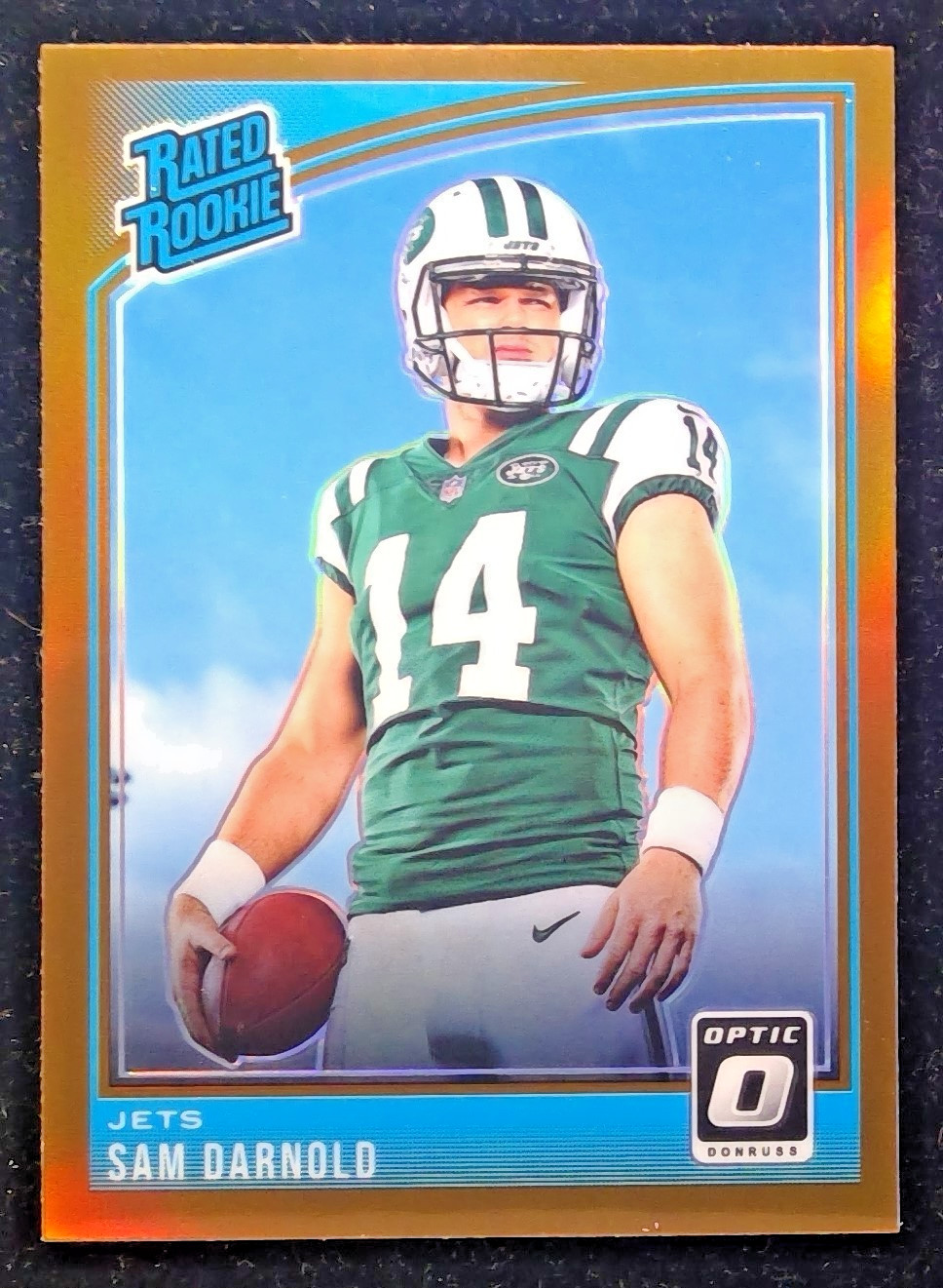 2018 Donruss Optic - Rated Rookie Sam Darnold #151 Bronze Prizm (RC)