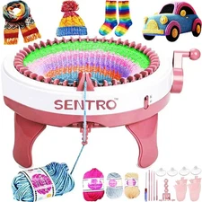 SENTRO 40 Needles Knitting Machine, Smart Automatic Knitting Machine for Adul...