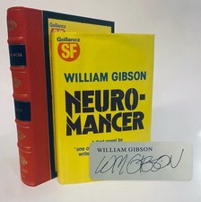 William Gibson • Neuromancer • Signed First UK Edition 1st Printing With Case
