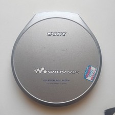 Sony D-E999 CD Silver Walkman Portable Compact Disc Player Used Japan Import