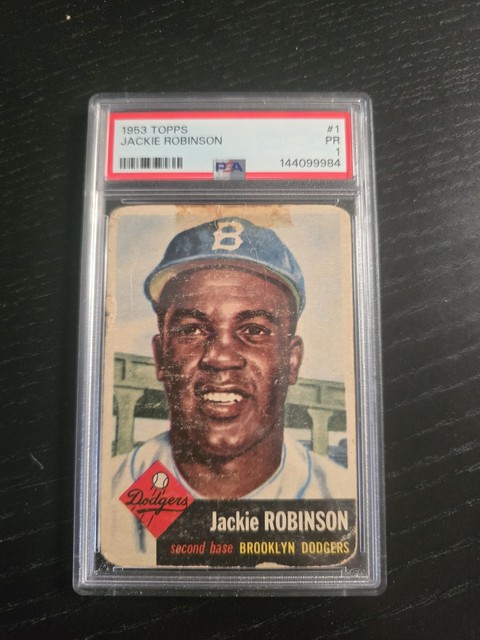 1953 Topps - Jackie Robinson #1