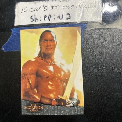 The Scorpion King 2002 Ink Works 53a #71 Dwayne Johnson Mathayus