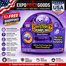 Glitter Halloween Ghost Dumplings Squishy Soft Slow Rebound Resilience Decompres