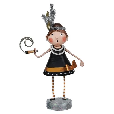 Lori Mitchell Christmas Collection New Years Evie Holiday Figurine 14465