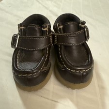 Lugz Baby Brown Boots Size 3 Buckle Strap