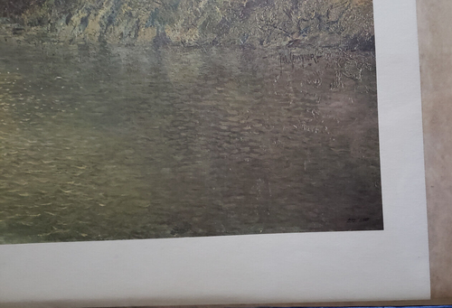 Paul Sawyier Kentucky Artist Limited Edition Print “The Upper Pool” Sealed - Picture 8 of 17