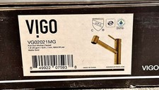 Vigo VG02021MG Branson 1.8 GPM Single Hole Pull Out Kitchen Faucet