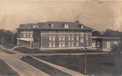 J34/ Winona Lake Indiana RPPC Postcard c10 Westminster Hotel Building 339