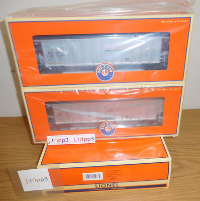 Lionel 6-84033 BNSF Rotary Bathtub Coal Gondola 2 Car Pack Set O Scale Train