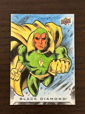 2020 Upper Deck Marvel Black Diamond Loki ロキ Sketch card 1/1