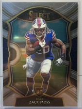 ZACK MOSS - 2020 Panini Select #69 Concourse RC Rookie - BUFFALO BILLS