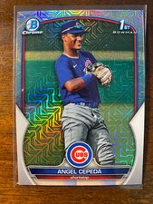 2023 Bowman Chrome Angel Cepeda #BCP-205 1st Prospect Mojo Refractor Cubs