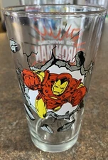 2011 Marvel Comics Collector Pint Glass Iron Man ICUP Inc. Break Out