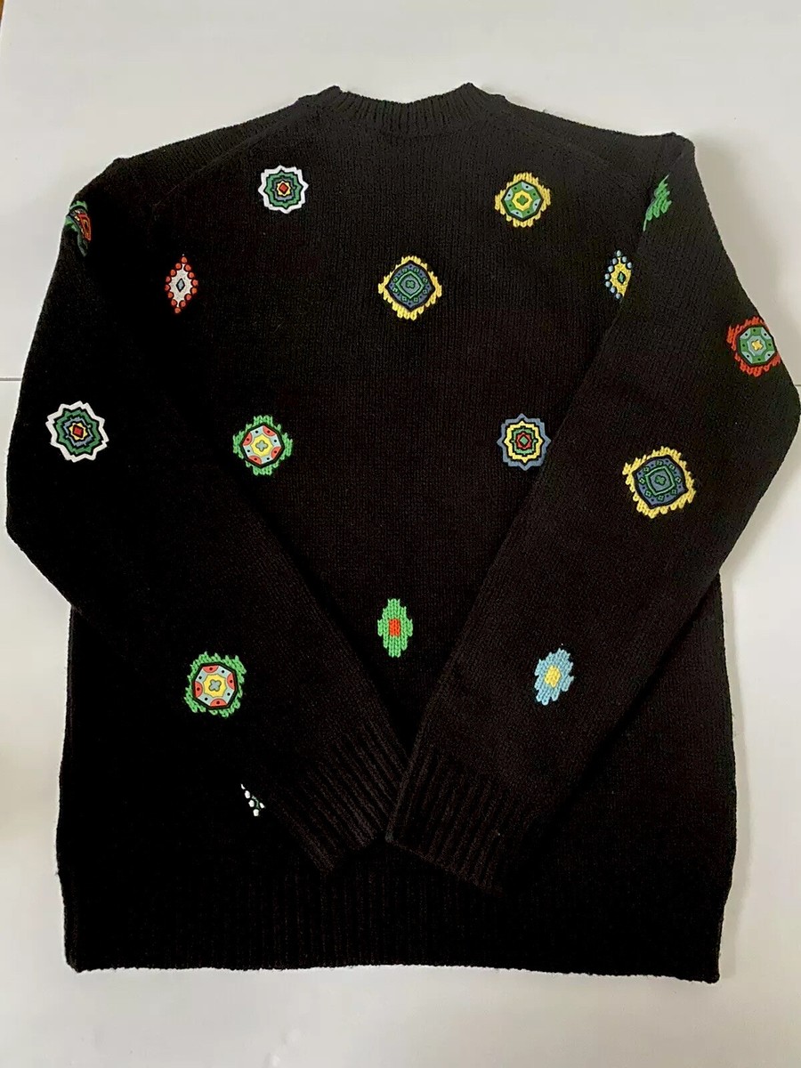 【送料&関税込】Kenzo Jacquard Wool Sweater Kenzo - Jacquard wool sweater vest Kenzo
