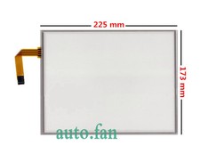 10.4" inch LQ104V1DG52 51 G104SN03 V.1 AMT 9509 Touch Screen Glass Panel 225 173